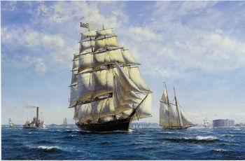 unknow artist Seascape, boats, ships and warships. 111